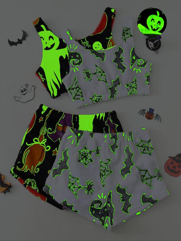 Halloween Crop Top - Glow in the Dark