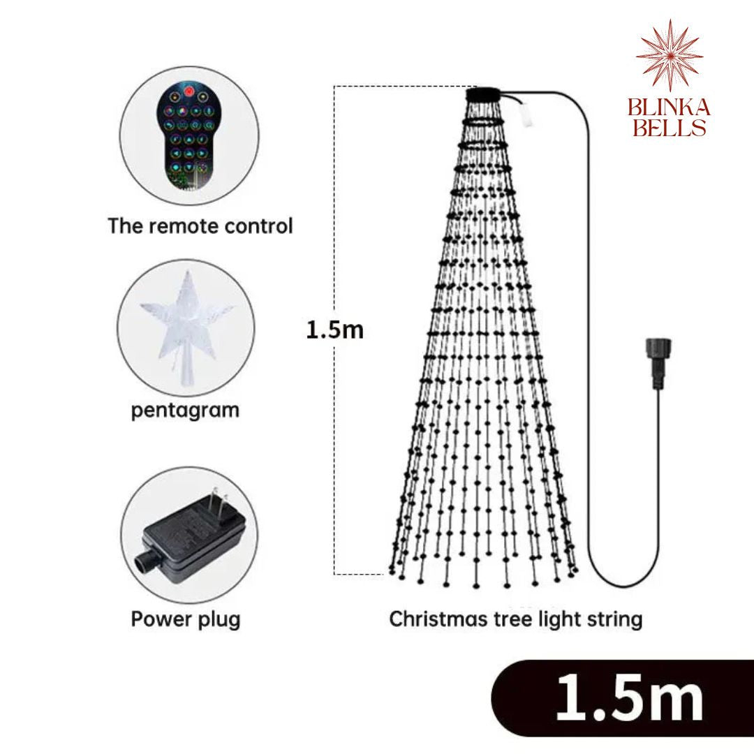 Smart LED Christmas Tree Lights - 2024 Pro Version