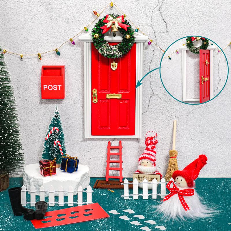 Elf Christmas Door Set (22 pcs)