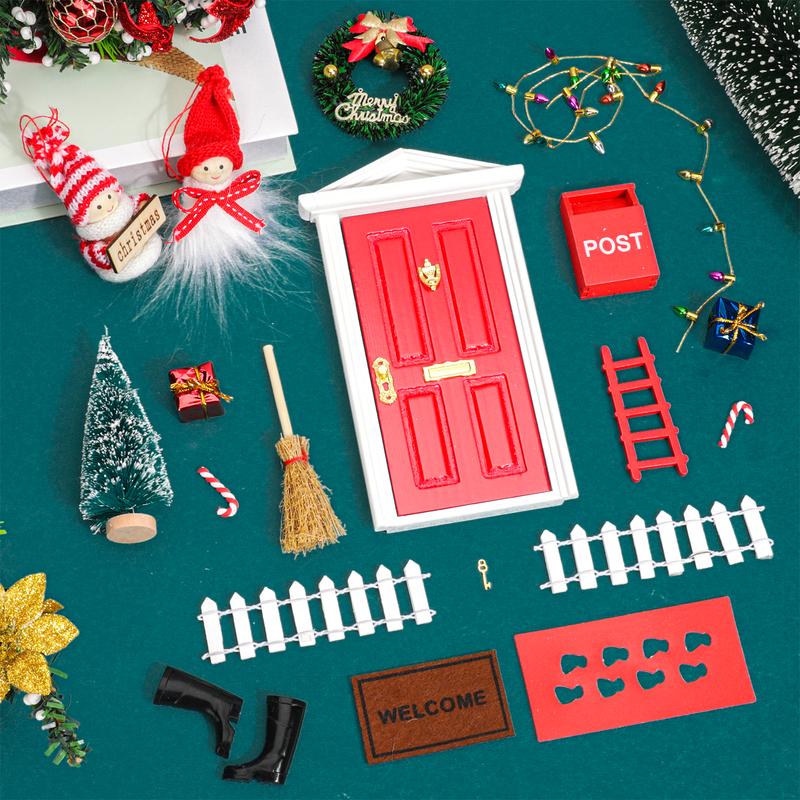 Elf Christmas Door Set (22 pcs)