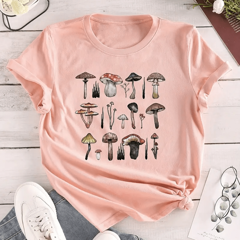 Mushroom Botanical Shirt