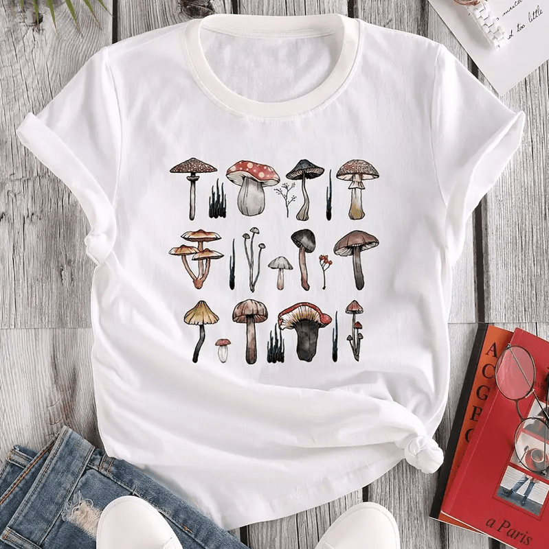 Mushroom Botanical Shirt