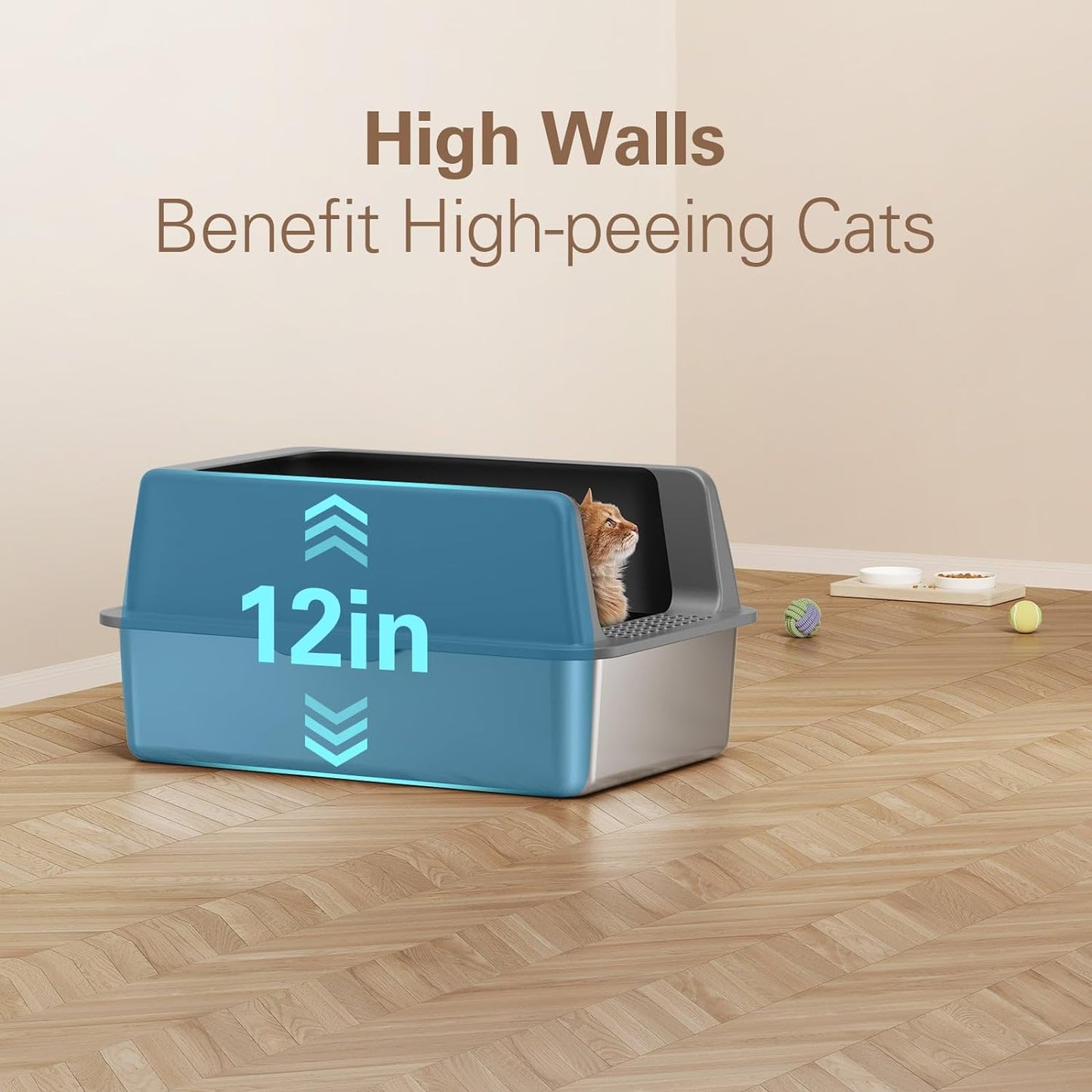 Stainless Steel Litter Box