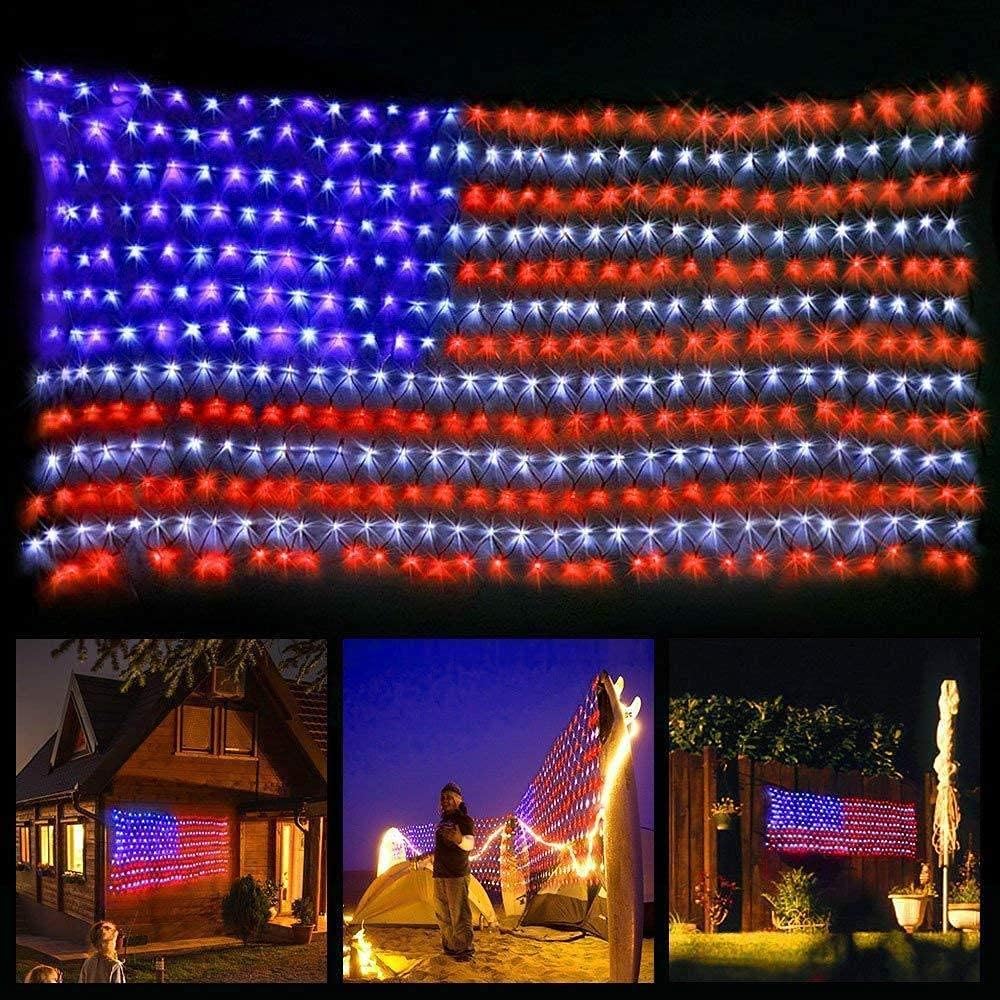 American Flag LED Lights