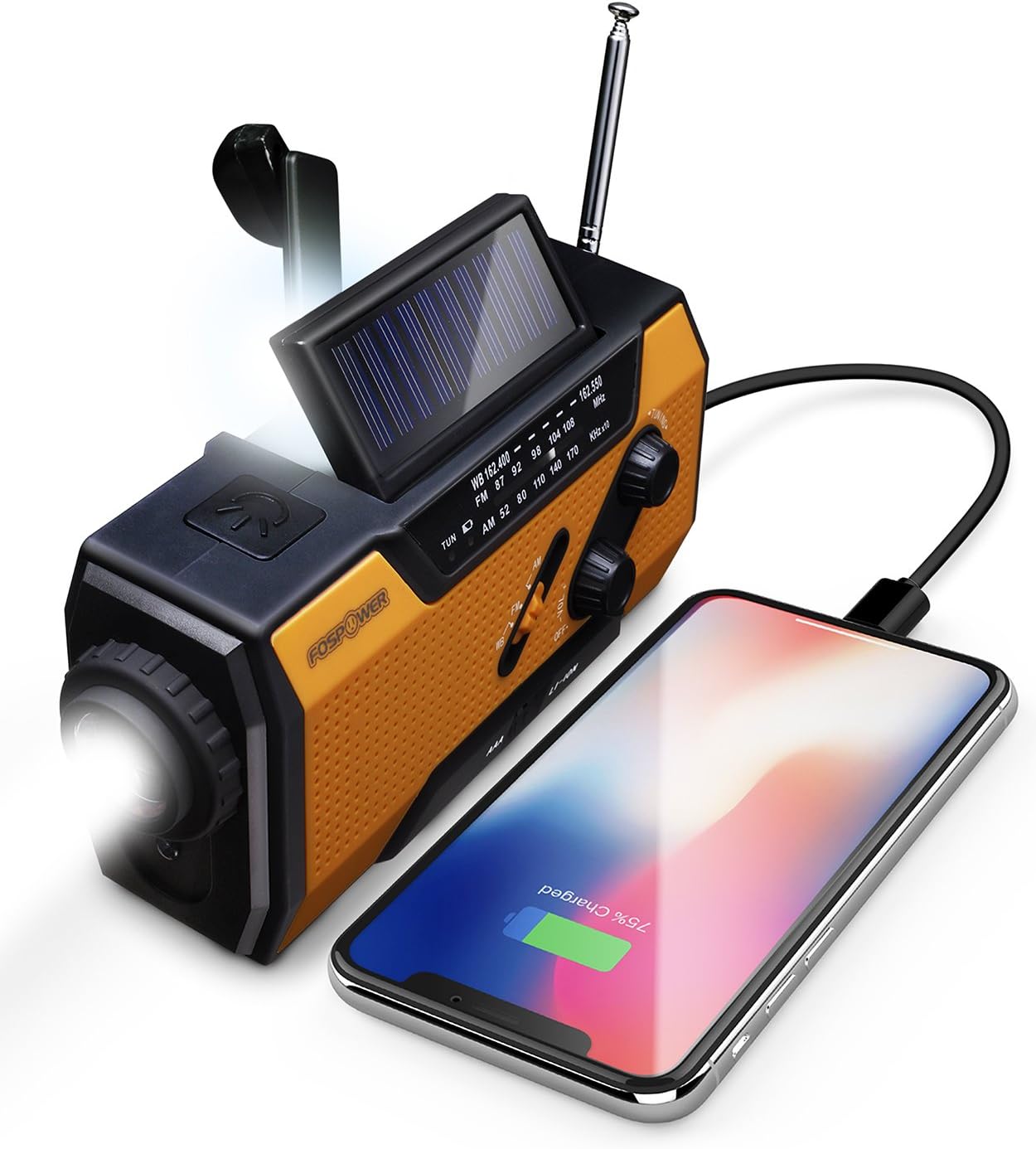 Emergency Solar Powered Radio