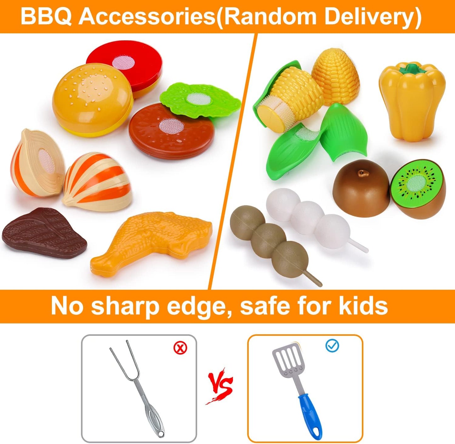 Kids Play Food Grill