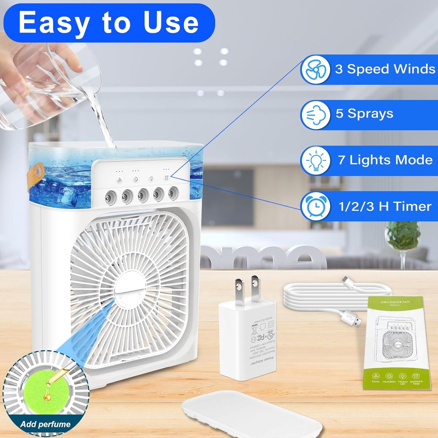 Portable Air Conditioner Fan