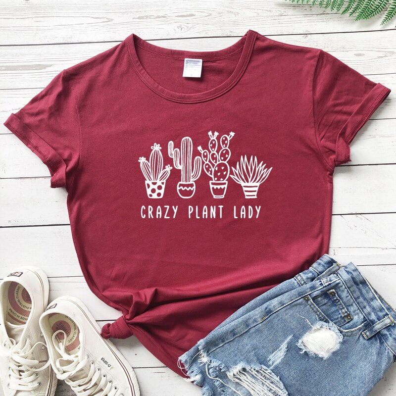 Crazy Plant Lady Shirt