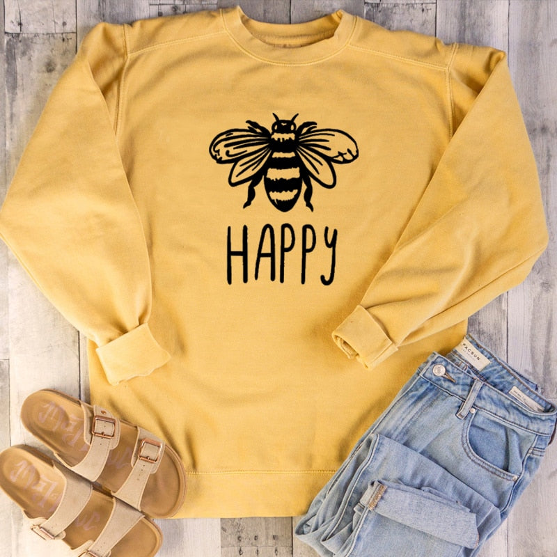 Bee Happy Sweatshirt