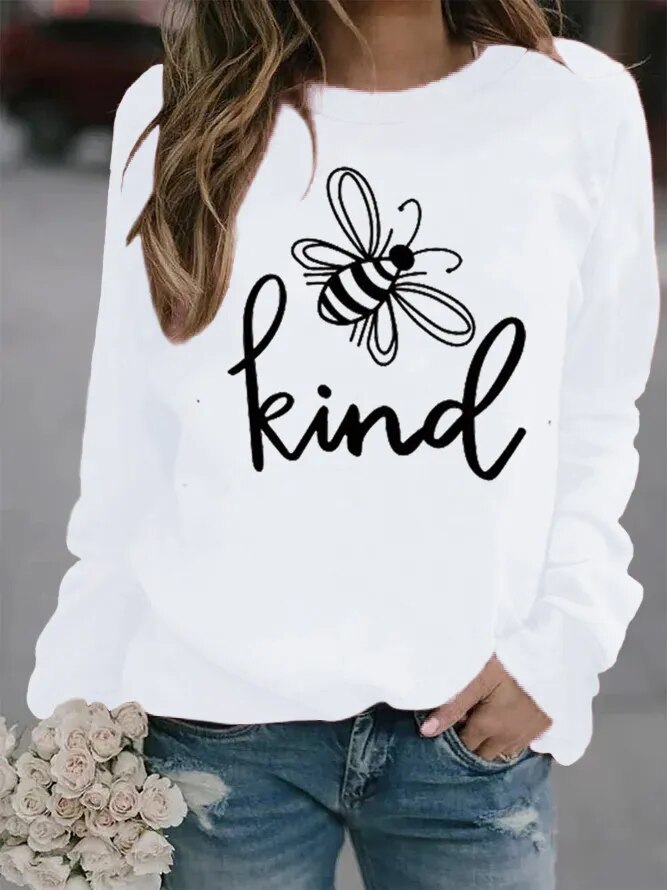 Bee Kind Loose Fit Sweatshirt