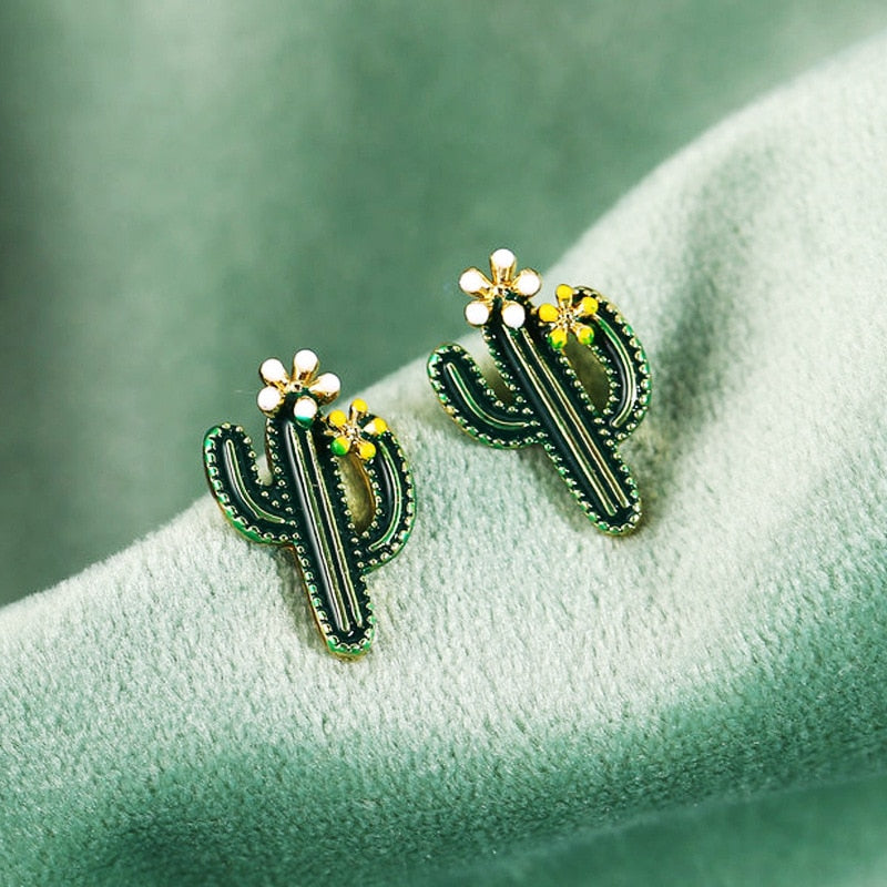 Cactus Earrings