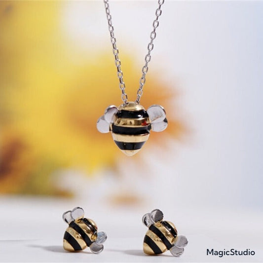 Bumblebee Necklace