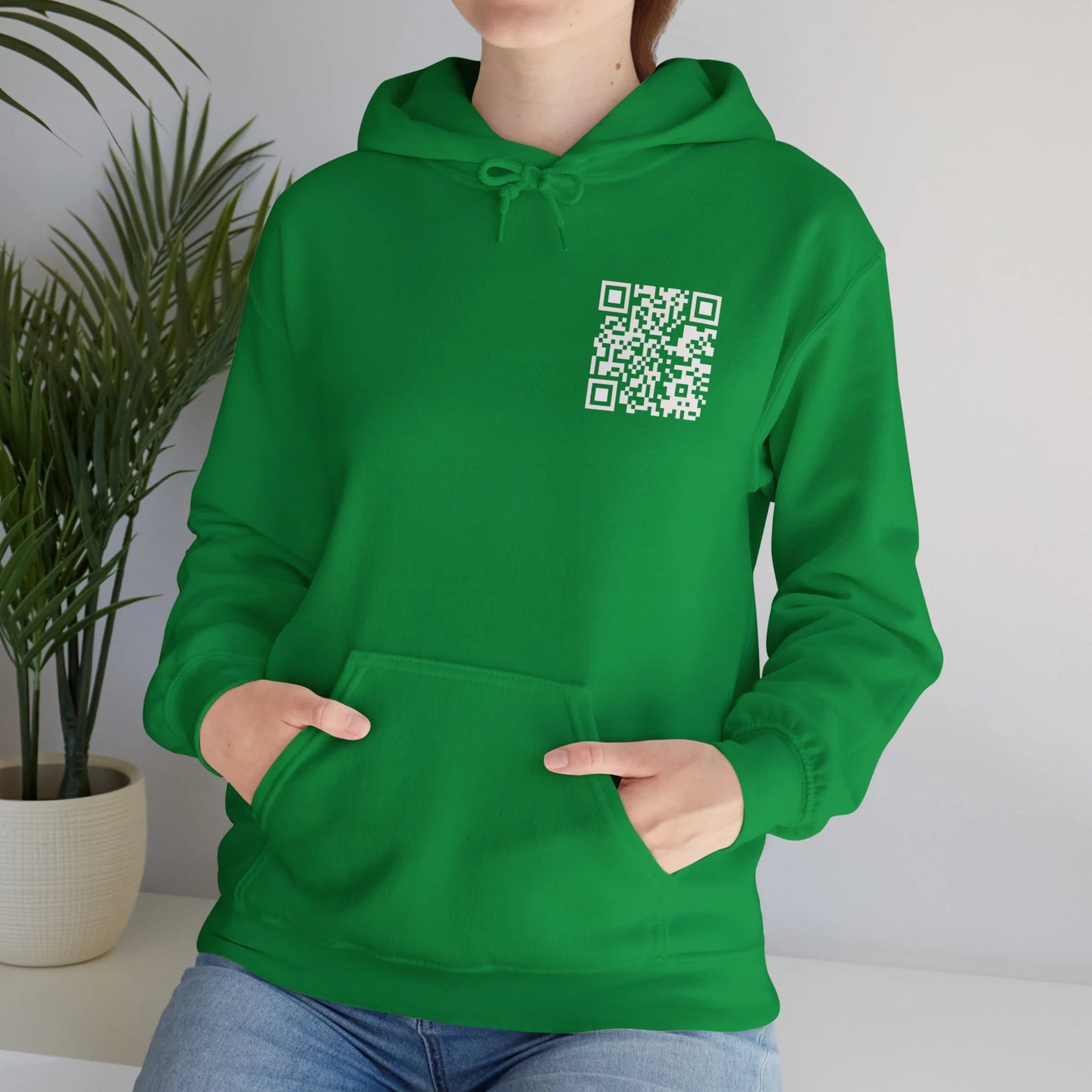 Funny QR Code Hoodie