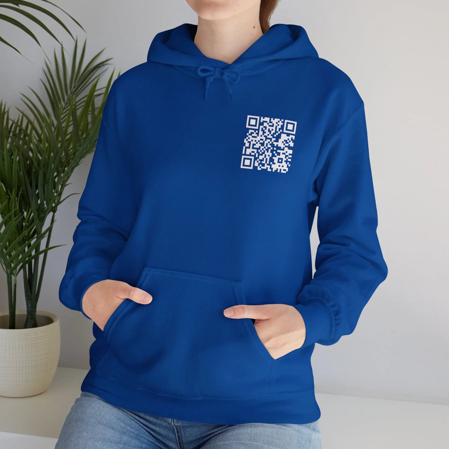 Funny QR Code Hoodie