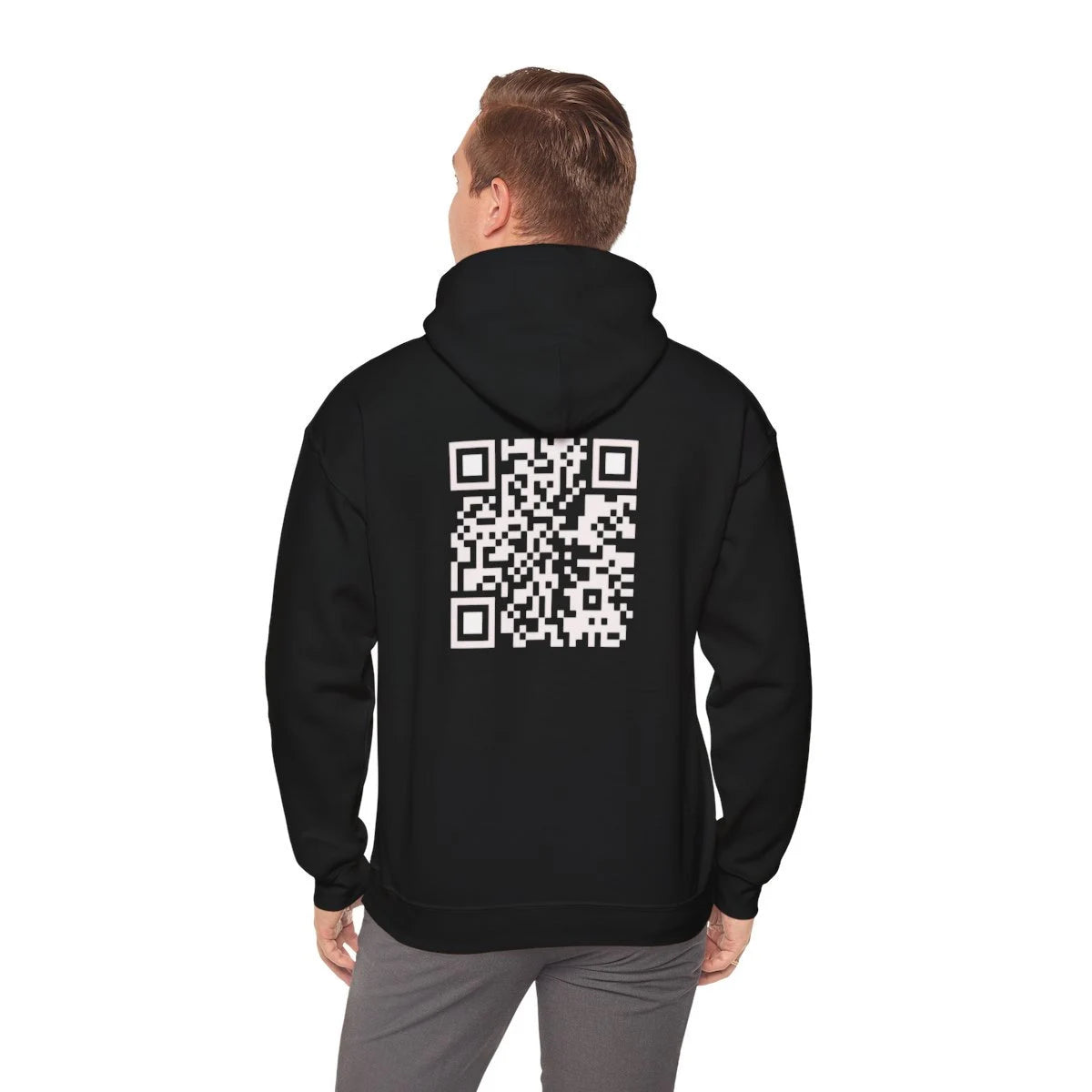 Funny QR Code Hoodie