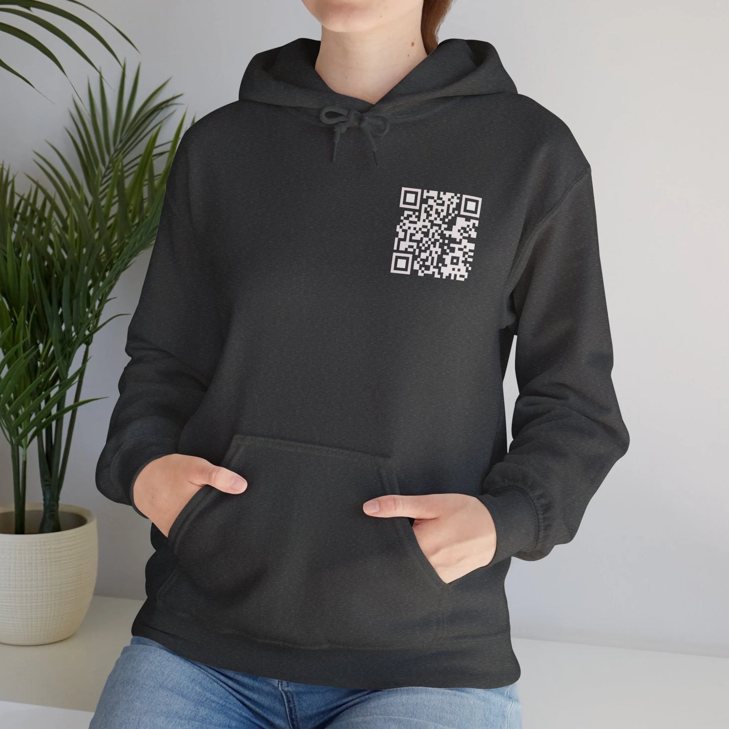 Funny QR Code Hoodie